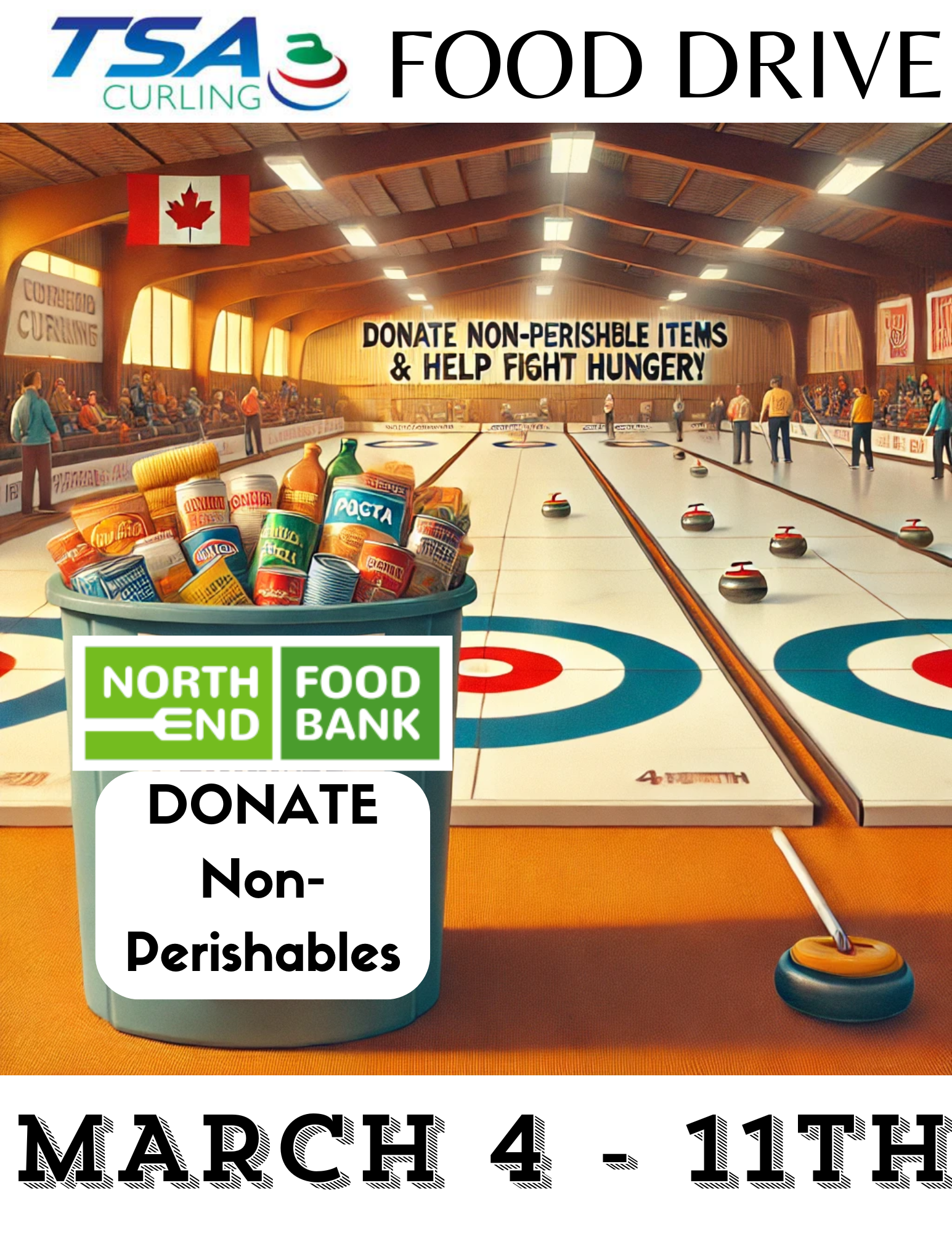 Mar 4-11 Food drive – Option 2
